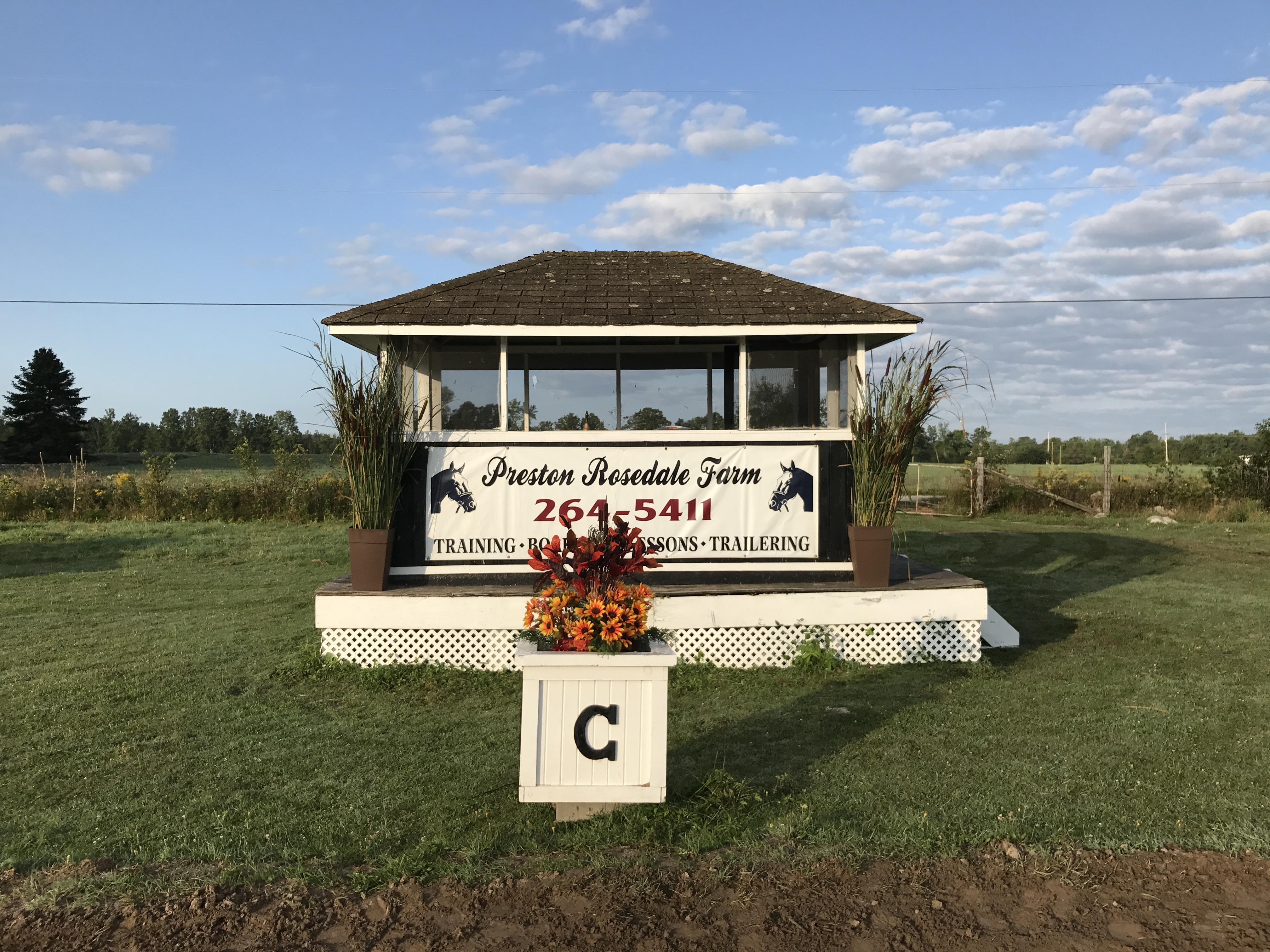 Judges Booth for shows